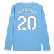 Manchester City Bernardo 20 Hemmatröja 2026-2027 Långärmad