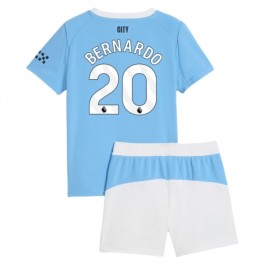 Manchester City Bernardo 20 Matchtröja Barn Hemma 2025-2026