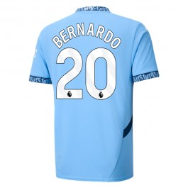 Manchester City Bernardo 20 Matchtröja Hemma 2024-2025