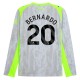 Manchester City Bernardo 20 Matchtröja Tredje 2025-2026 Långärmad Fotbollsställ