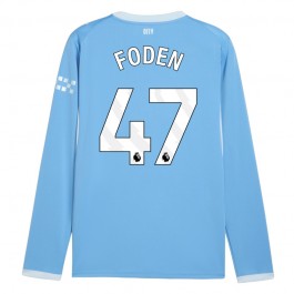 Manchester City Foden 47 Hemmatröja 2026-2027 Långärmad