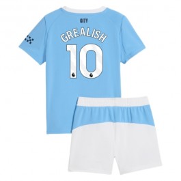 Manchester City Grealish 10 Matchtröja Barn Hemma 2025-2026