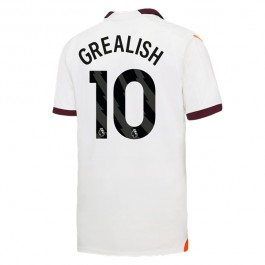 Manchester City Grealish 10 Matchtröja Borta 2023-2024