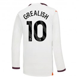 Manchester City Grealish 10 Matchtröja Borta 2023-2024 - Långärmad