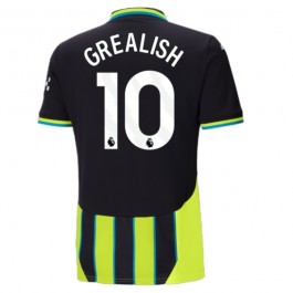 Manchester City Grealish 10 Matchtröja Borta 2024-2025
