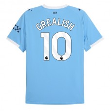 Manchester City Grealish 10 Matchtröja Hemma 2025-2026
