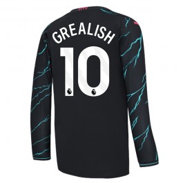 Manchester City Grealish 10 Matchtröja Tredje 2023-2024 - Långärmad