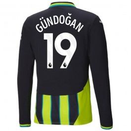 Manchester City Gündoğan 19 Matchtröja Borta 2024-2025 Långärmad