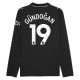 Manchester City Gündoğan 19 Matchtröja Borta 2025-2026 Långärmad