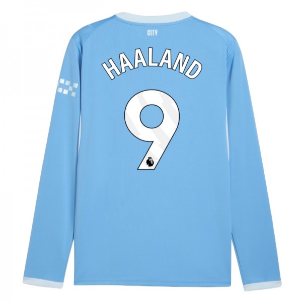 Manchester City Haaland 9 Hemmatröja 2026-2027 Långärmad Manchester City Haaland 9 Hemmatröja 2026-2027 Långärmad