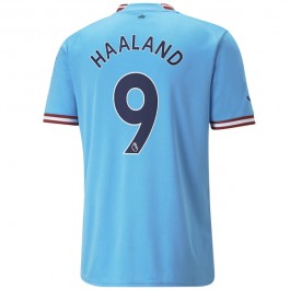 Manchester City Haaland 9 Matchtröja Hemma 2022-2023