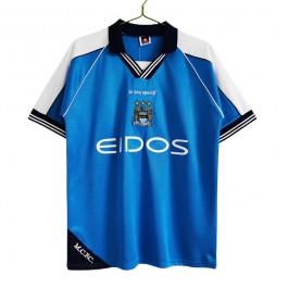 Manchester City Matchtröja Hemma Retro 1999-2001