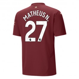 Manchester City Matheus N. 27 Matchtröja Tredje 2024-2025