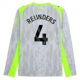 Manchester City Reijnders 4 Matchtröja Tredje 2025-2026 Långärmad Fotbollsställ