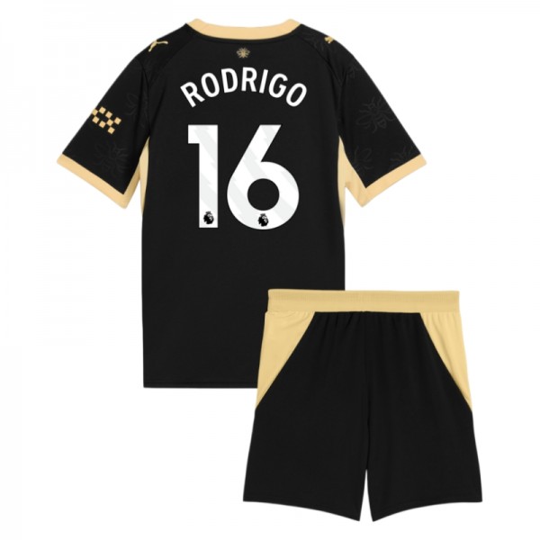 Manchester City Rodrigo 16 Bortaställ 2026-2027 Barn Manchester City Rodrigo 16 Bortaställ 2026-2027 Barn