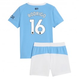 Manchester City Rodrigo 16 Matchtröja Barn Hemma 2025-2026