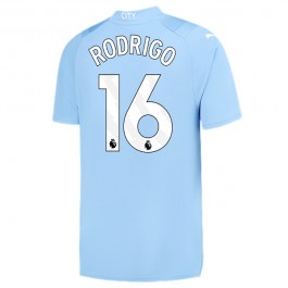 Manchester City Rodrigo 16 Matchtröja Hemma 2023-2024