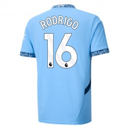 Manchester City Rodrigo 16 Matchtröja Hemma 2024-2025