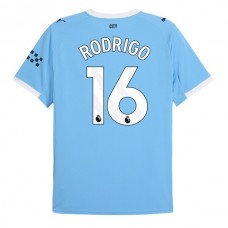 Manchester City Rodrigo 16 Matchtröja Hemma 2025-2026