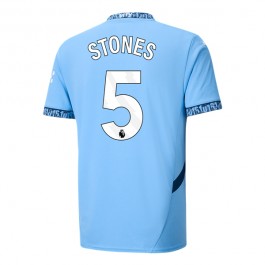 Manchester City Stones 5 Matchtröja Hemma 2024-2025