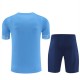Manchester City Träningsset med T-shirt Barn 2025-26 - Shorts Blå