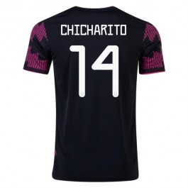 Mexiko Chicharito 14 Matchtröja Hemma 2021