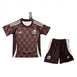 Mexiko Matchtröja Barn Hemma Copa América 2024