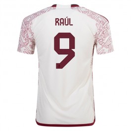 Mexiko Raul 9 Matchtröja Borta VM 2022
