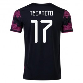Mexiko Tecatito 17 Matchtröja Hemma 2021