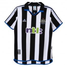 Newcastle United Matchtröja Hemma Retro 2000-2001 Fotbollsställ