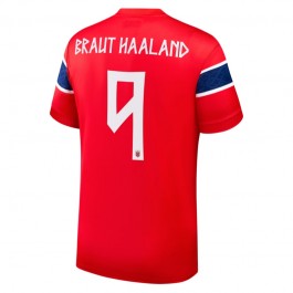 Norge Braut Haaland 9 Hemmatröja VM 2026 Norge Braut Haaland 9 Hemmatröja VM 2026