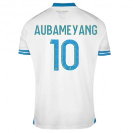 Olympique de Marseille Aubameyang 10 Matchtröja Hemma 2023-2024