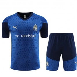 Olympique de Marseille Träningströja Ställ 2023-24 - Navy Olympique de Marseille Träningströja Ställ 2023-24 - Navy