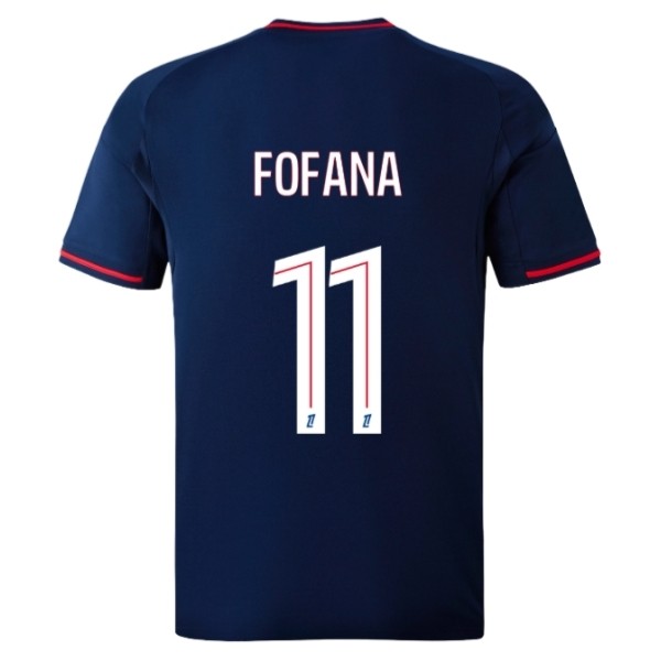 Olympique Lyonnais Fofana 11 Matchtröja Borta 2025-2026 Fotbollsställ Olympique Lyonnais Fofana 11 Matchtröja Borta 2025-2026 Fotbollsställ