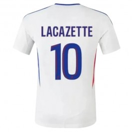 Olympique Lyonnais Lacazette 10 Matchtröja Hemma 2024-2025