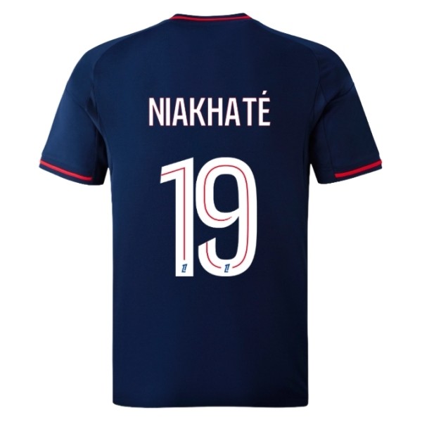 Olympique Lyonnais Niakhaté 19 Matchtröja Borta 2025-2026 Fotbollsställ Olympique Lyonnais Niakhaté 19 Matchtröja Borta 2025-2026 Fotbollsställ