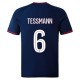 Olympique Lyonnais Tessmann 6 Matchtröja Borta 2025-2026 Fotbollsställ