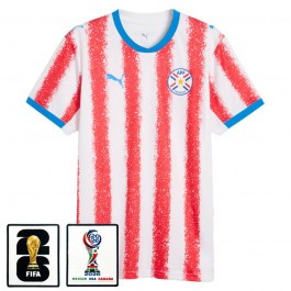 Paraguay Hemmatröja VM 2026 med Märke