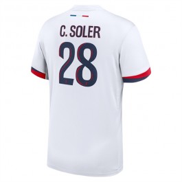 Paris Saint Germain C.Soler 28 Matchtröja Borta 2024-2025