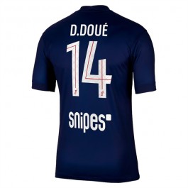 Paris Saint Germain D.Doue 14 Matchtröja Hemma 2025-2026