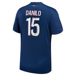 Paris Saint Germain Danilo 15 Matchtröja Hemma 2024-2025