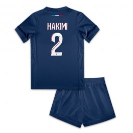 Paris Saint Germain Hakimi 2 Matchtröja Barn Hemma 2024-2025