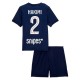 Paris Saint Germain Hakimi 2 Matchtröja Barn Hemma 2025-2026