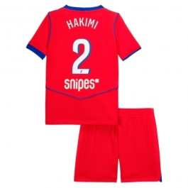 Paris Saint Germain Hakimi 2 Matchtröja Barn Tredje 2025-2026