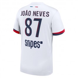 Paris Saint Germain João Neves 87 Matchtröja Borta 2025-2026