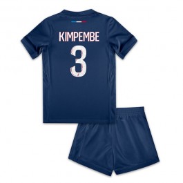 Paris Saint Germain Kimpembe 3 Matchtröja Barn Hemma 2024-2025