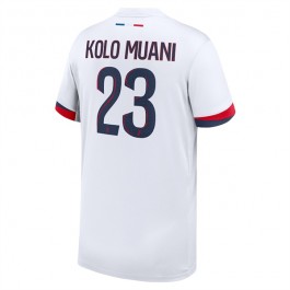 Paris Saint Germain Kolo Muani 23 Matchtröja Borta 2024-2025