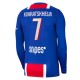 Paris Saint Germain Kvaratskhelia 7 Hemmatröja 2026-2027 Långärmad