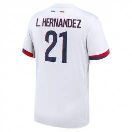 Paris Saint Germain L.Hernandez 21 Matchtröja Borta 2024-2025