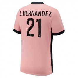 Paris Saint Germain L.Hernandez 21 Matchtröja Tredje 2024-2025